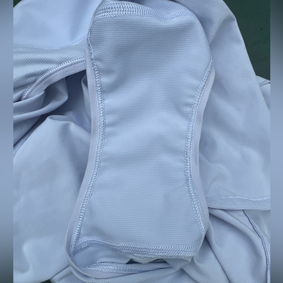 Lululemon Speed Up Short Long 4" Updated Fit In Serene Blue. Size 6 Tall. - Picture 13 of 16